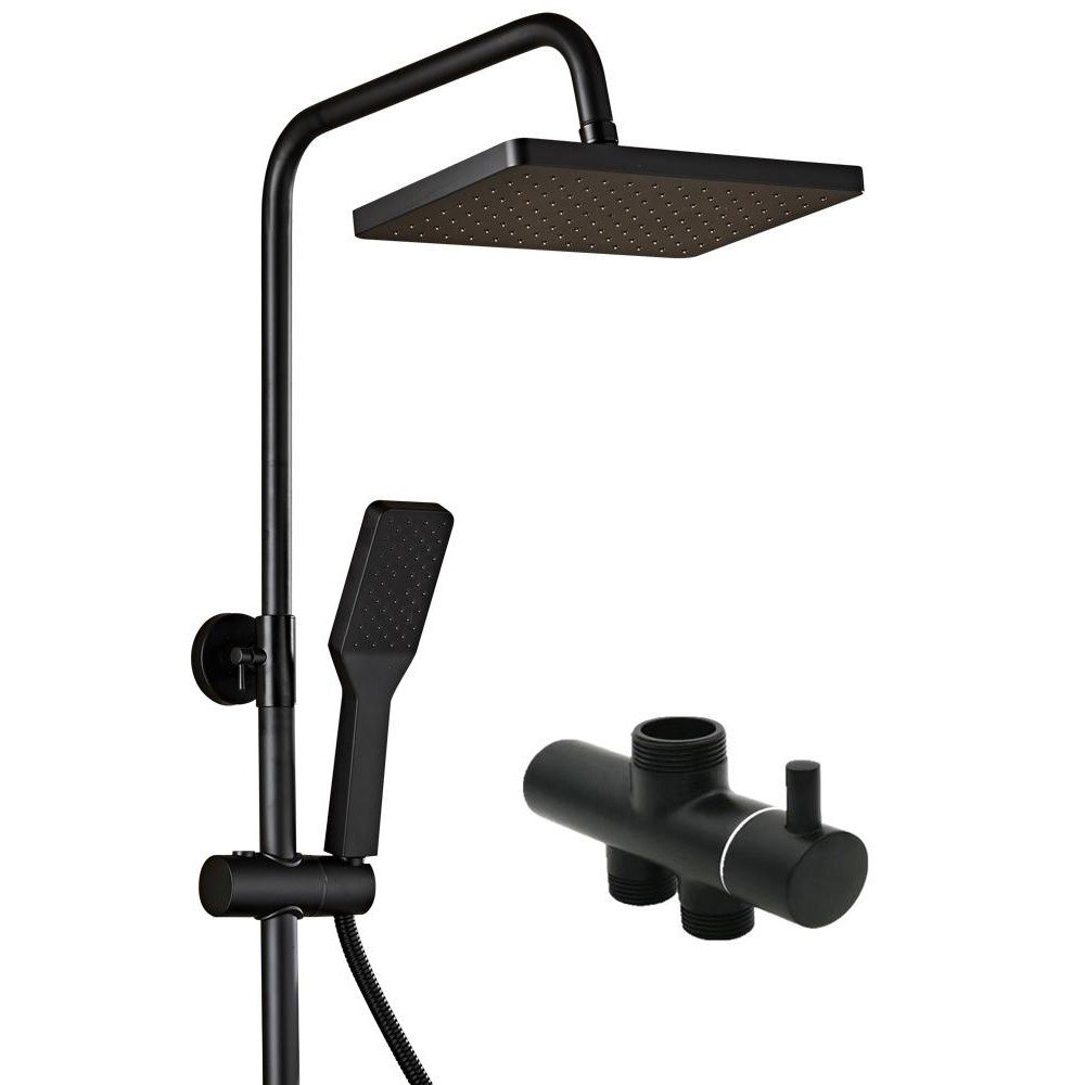 JDs 50 discount for allblack shower set water heater shower Set Square
