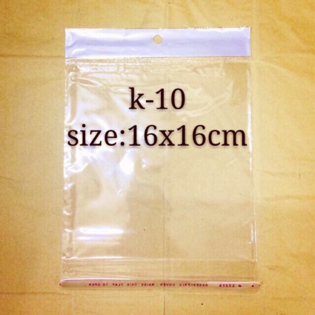 Opp plastic packaging bag with tape sealing Shopee Philippines