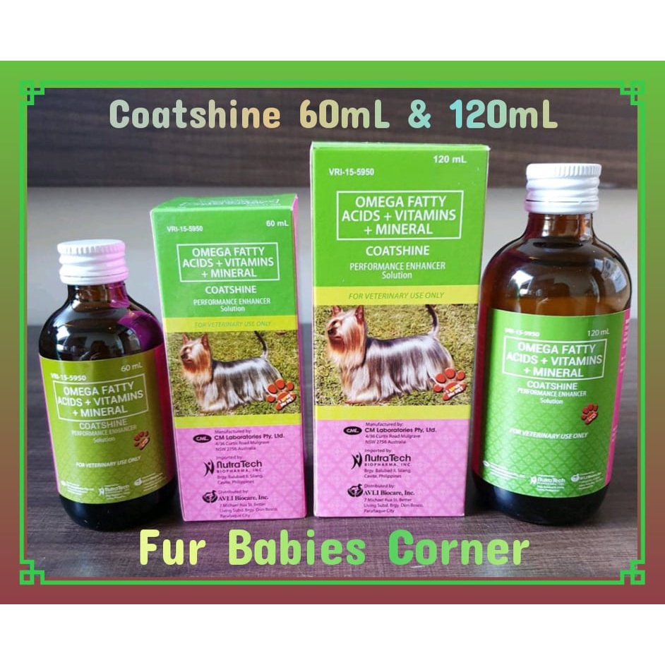 CoatShine Performance Enhancer For Pets (With FREE 3mL Syringe