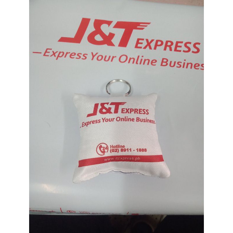 j&t express mini parcel keychain 3x3 inches Shopee Philippines