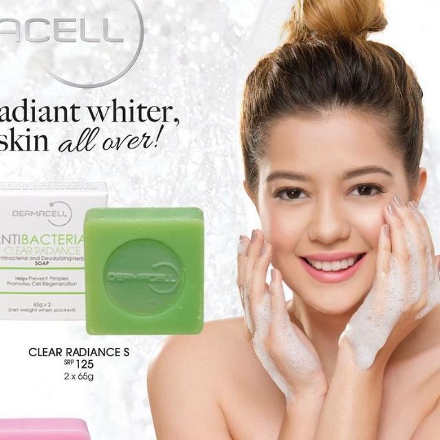 DERMACELL SOAP CLEANSED ANTIACNE & PIMPLES ANTIBACTERIAL SOAP Shopee