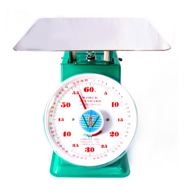 𝓗𝓖 World Standard 60kg Spring Heavy Duty Weighing Scale Timbahan