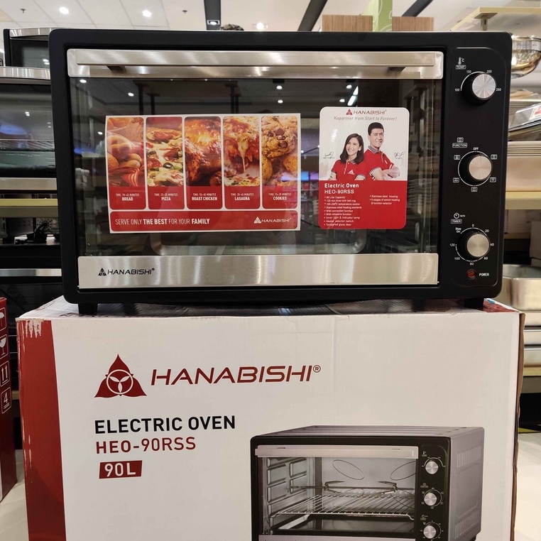 BRAND NEW HANABISHI ELECTRIC OVEN (CONVECTION 90Liters) Shopee Philippines