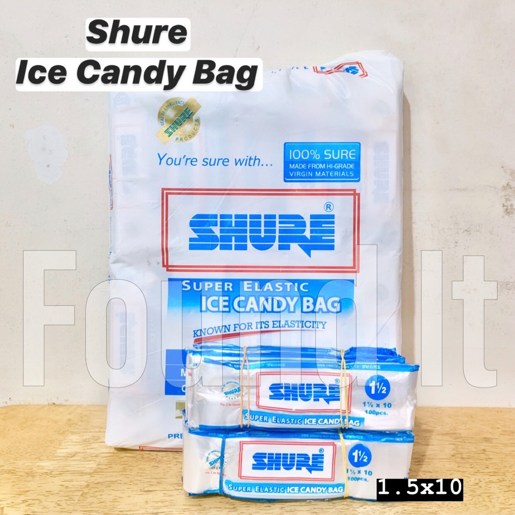 [Found It] Shure Ice Candy Bag 1.5x10 (100pcs) Shopee Philippines