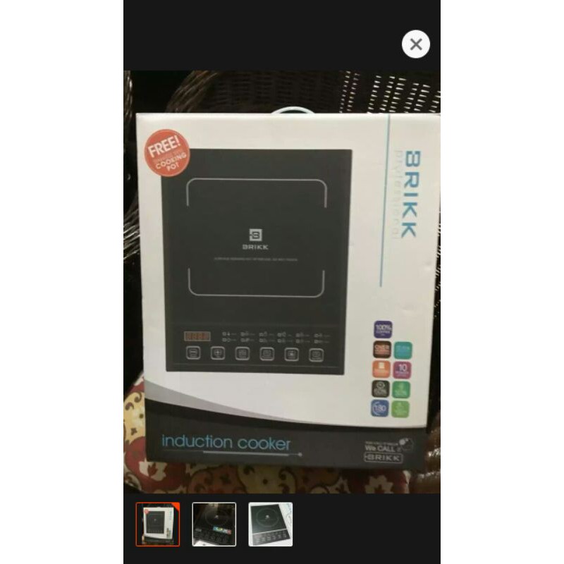 Brikk Induction Cooker Buy 1 Take 1 Shopee Philippines