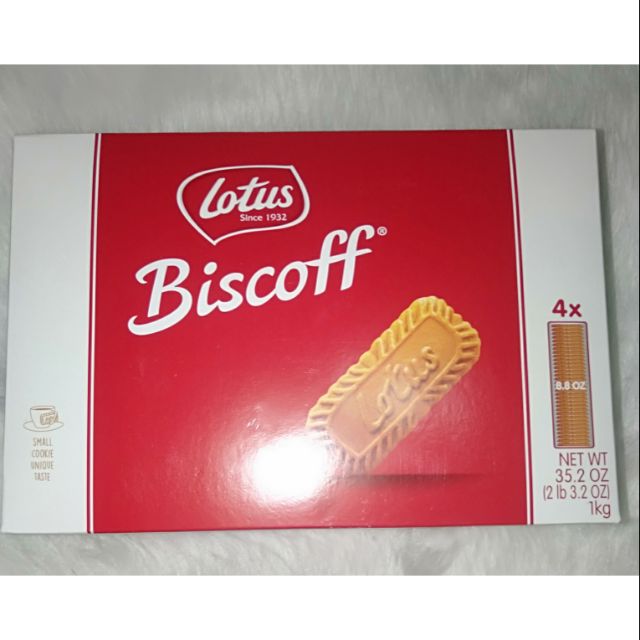 4 packs Lotus Biscoff Cookies 8.8 oz (1 kilo) Shopee Philippines
