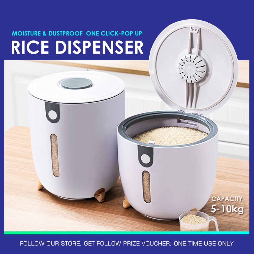 【in stock】rice dispenser Rice Dispenser 510kg Rice Container Storage