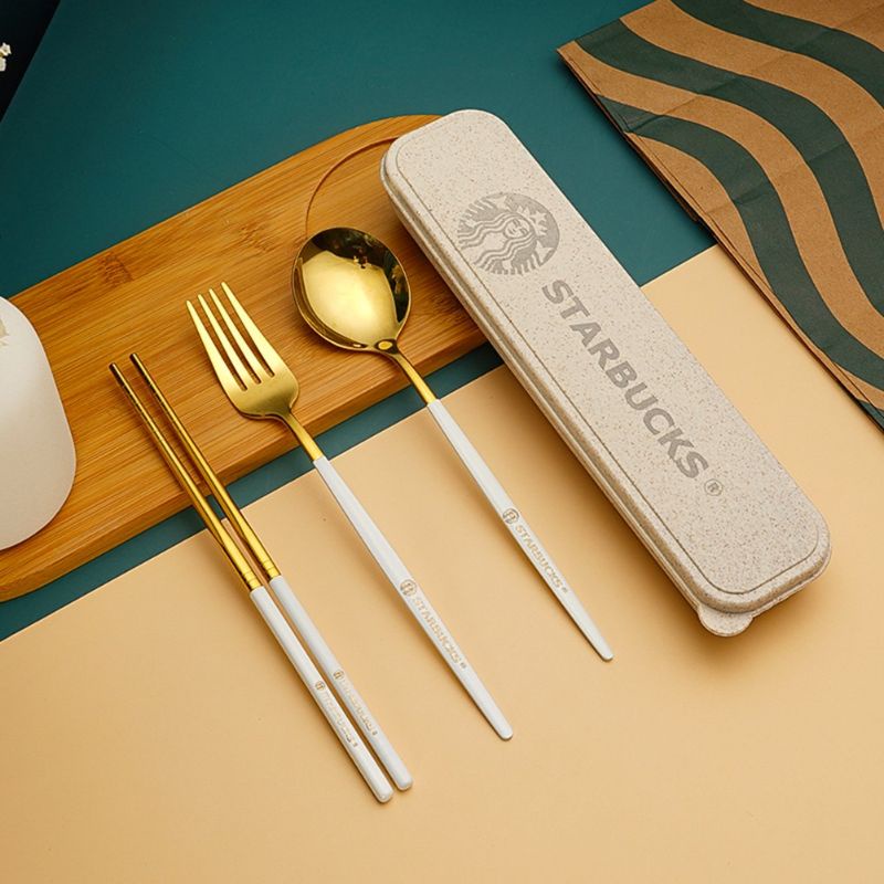 Starbucks Collection Starbucks Cutlery set/ Starbucks Spoon and fork