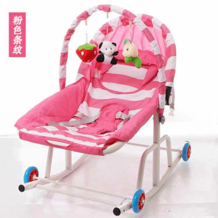 Baby rocking chair recliner comfort chair cradle chair newborn baby balance rocker stroller for