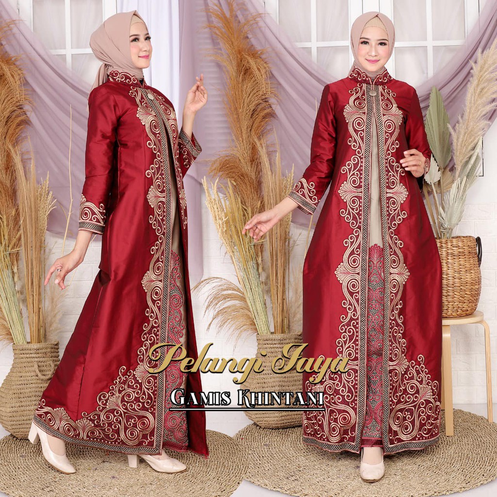Robe Abaya Embroidery Kintani / Luxury Robe / Modern Robe / Party Robe