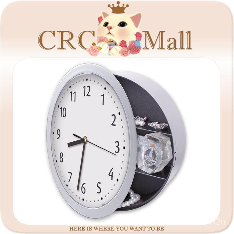 Safe Clock Wall storage Clock Adhesive Decal Modern Black box time