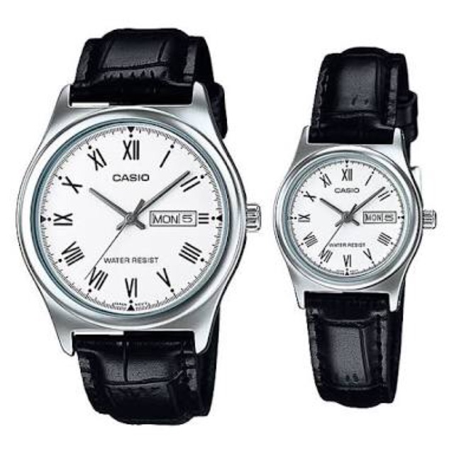 Casio Leather Couple Watch MTPV006L7B / LTPV006L7B