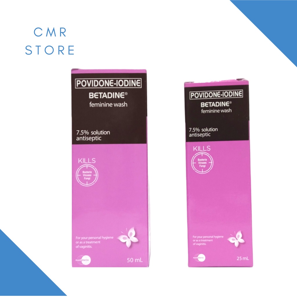 Betadine Feminine Wash 50ml/25ml Shopee Philippines
