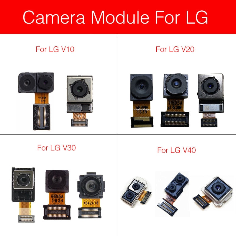 Front & Rear Camera Module For LG V10 V20 V30 V40 Main Back Big And