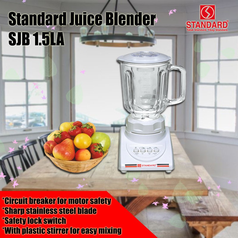 Standard Juice Blender SJB 1.5LA Shopee Philippines