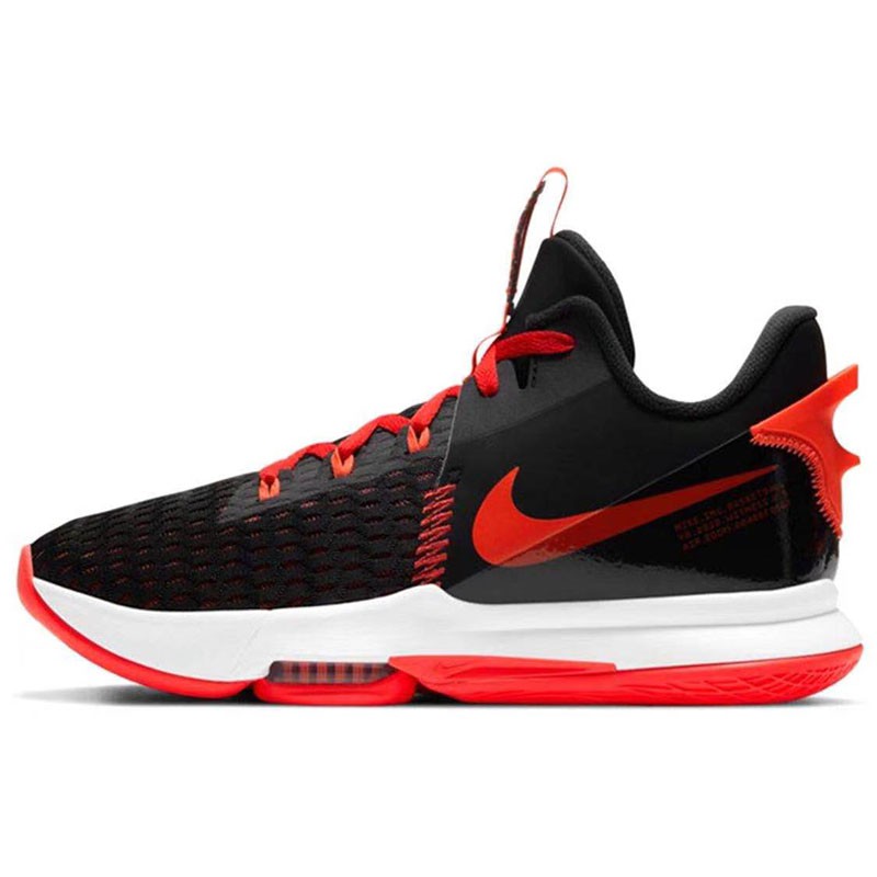 nike lebron witness 5 ep black red basketball shoes sneakers shoe for