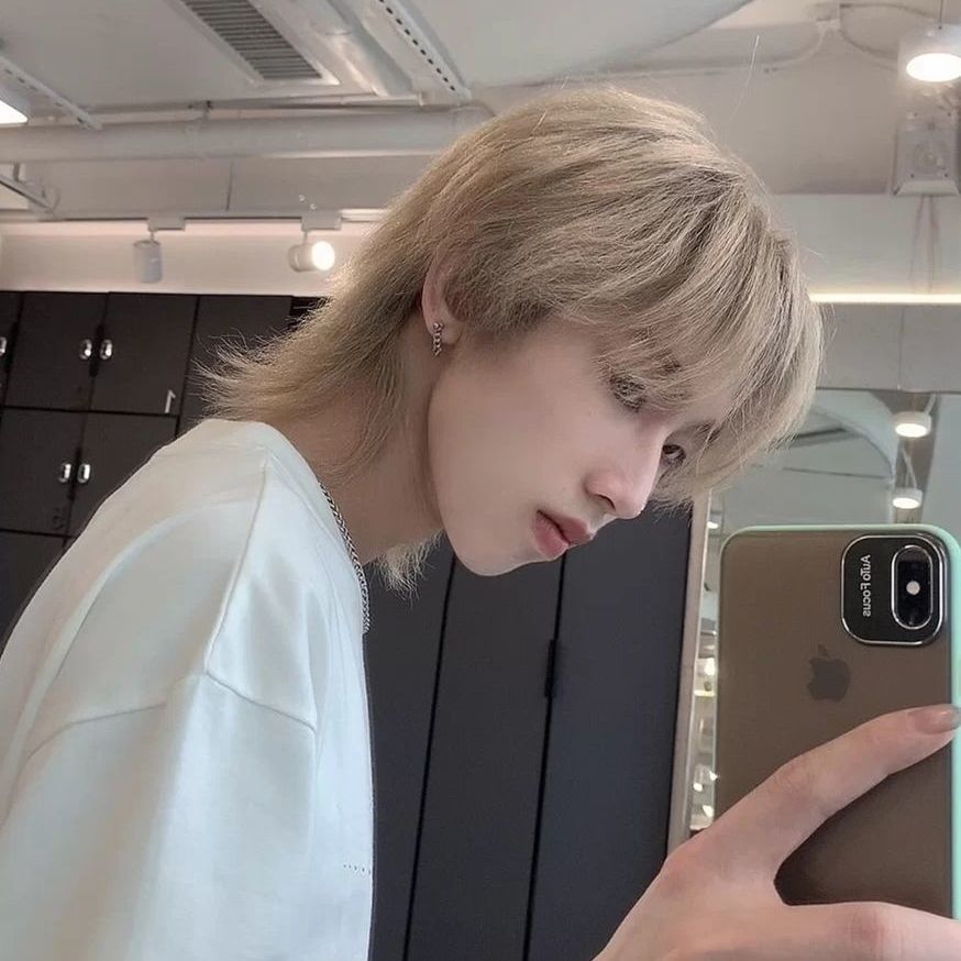 Wig male mullet head cos daily man wolf tail Korean student super A
