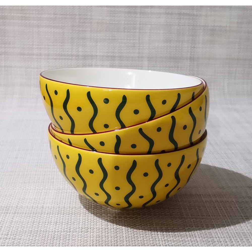 NEW! JAPAN ORIGINAL NIKKO CERAMIC BOWL SET (3 PIECES) Shopee Philippines