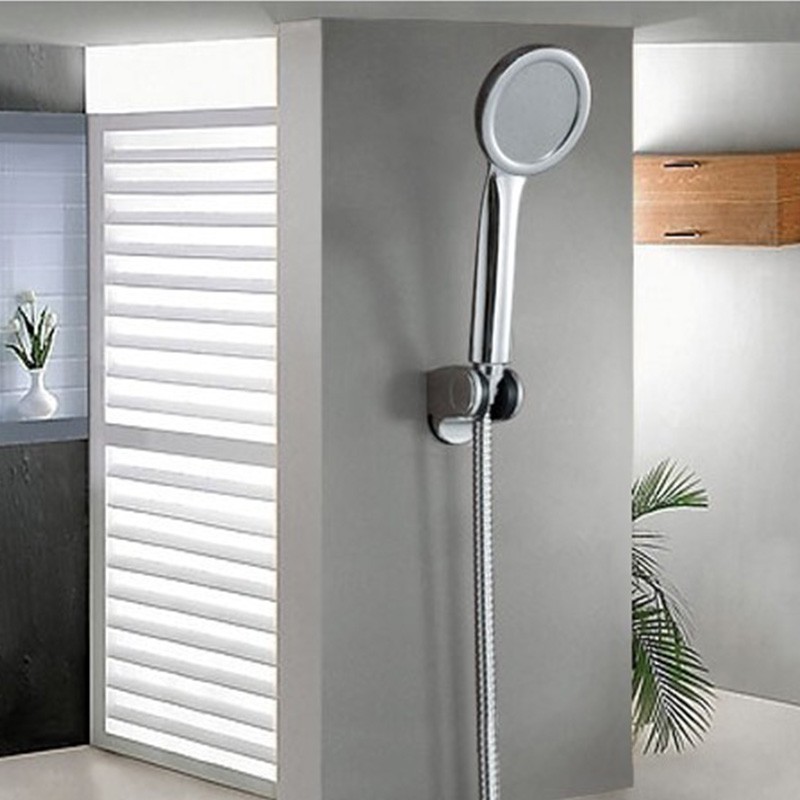 Shower Head Pressurized Water Saving Universal Solar Heater Bathroom