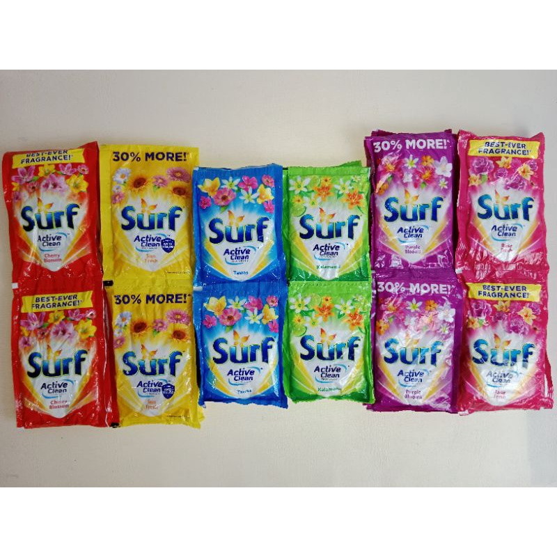 Surf Powder/Surf Detergent Powder 6pcs. Shopee Philippines