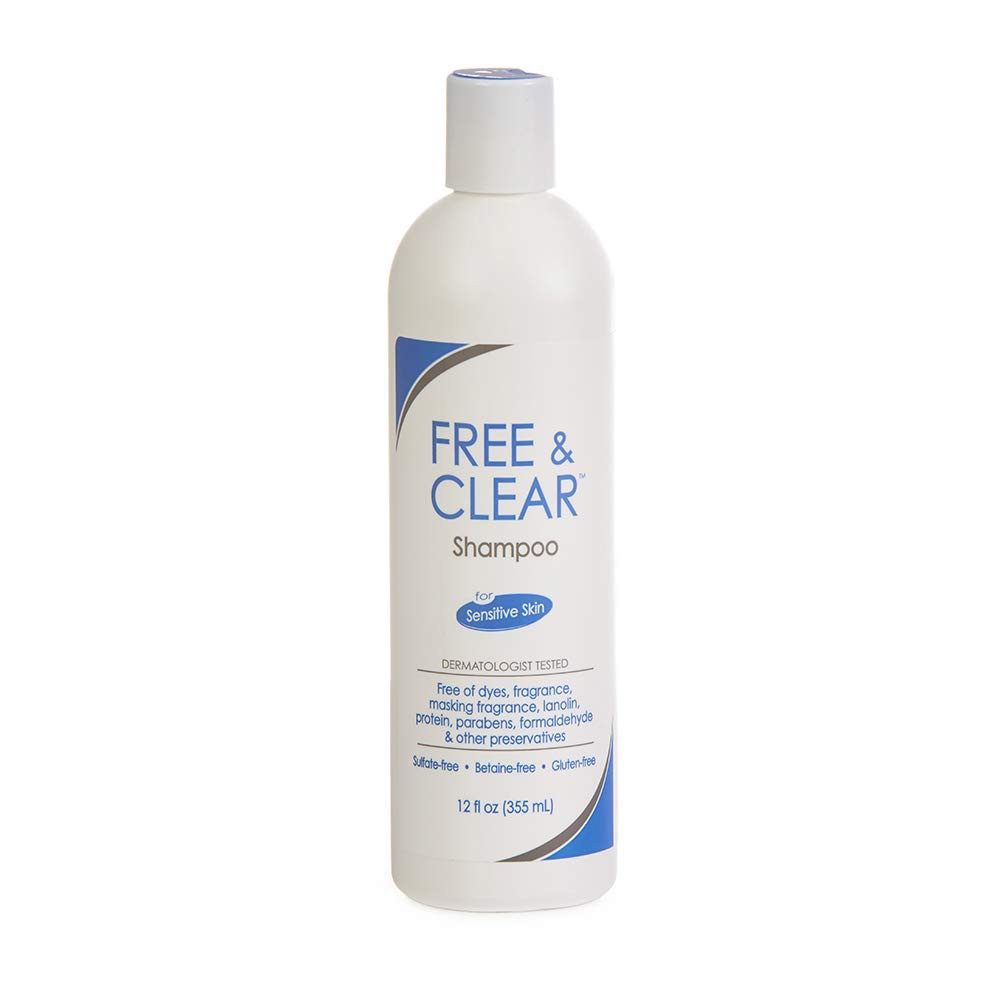 Vanicream Free & Clear Hair Shampoo For Sensitive Skin Fragrance and