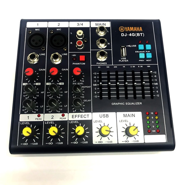 YAMAHA MIXER DJ4G 4 CHANNEL WITH EQUA Shopee Philippines