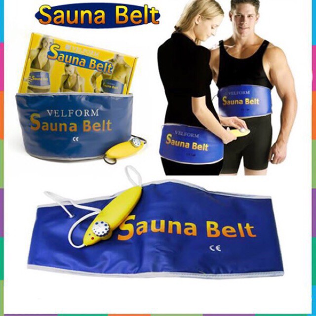 Keimav Velform Sauna Belt Velform Slimming Belt Shopee Philippines
