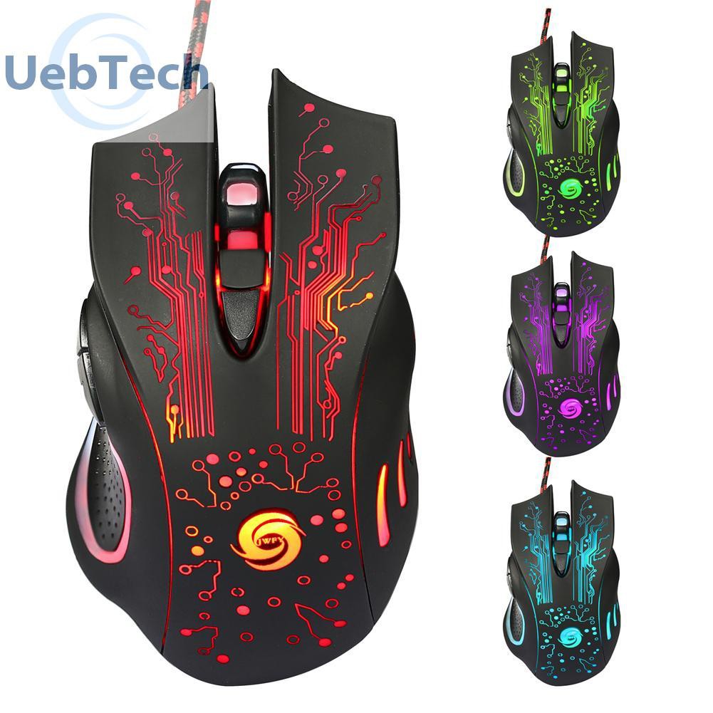 MIAON Trendyest 3200DPI LED Optical 6D USB Wired Gaming Game Mouse Pro