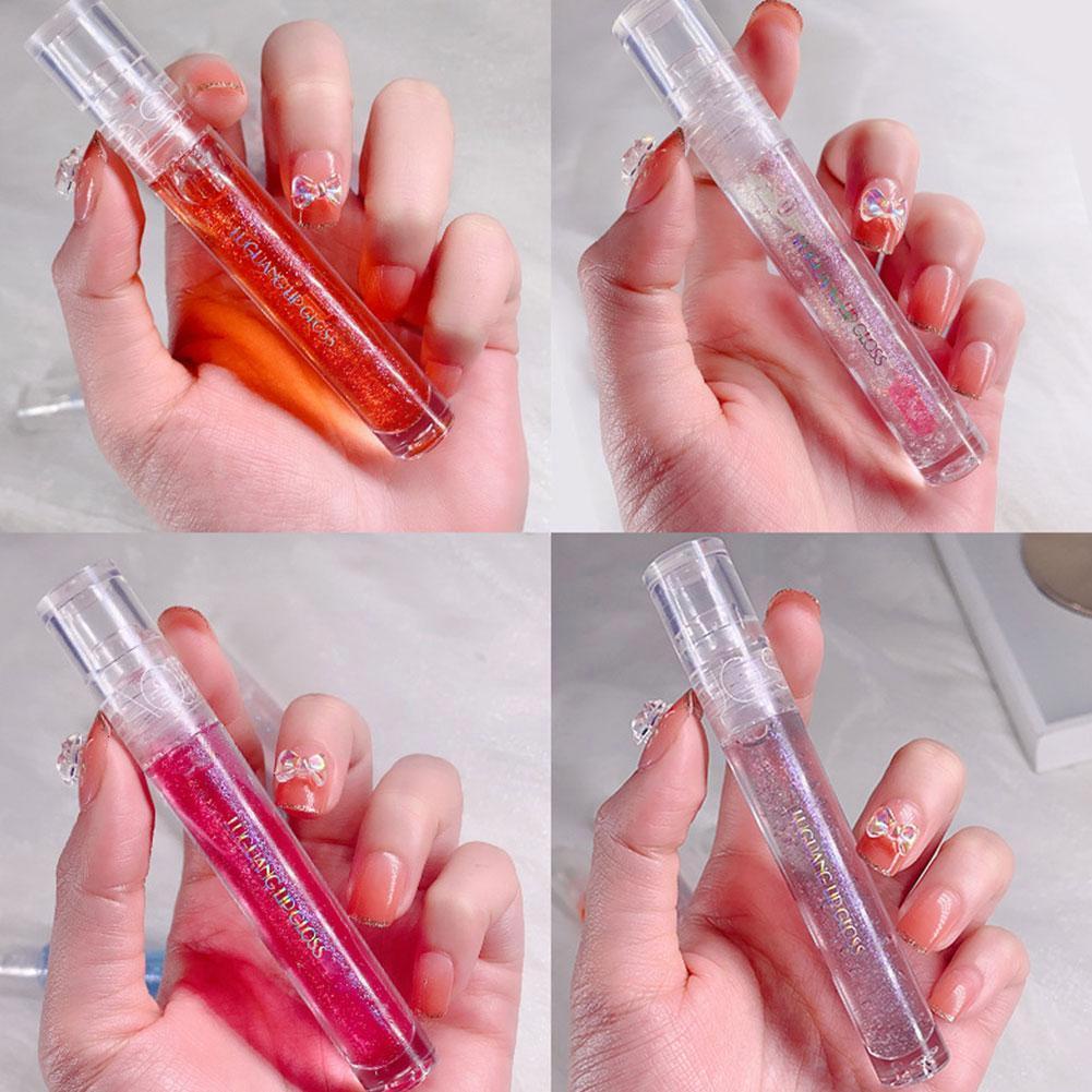 Mirror Water Lip Gloss Lip Glaze Transparent Glass Lip Oil Waterproof