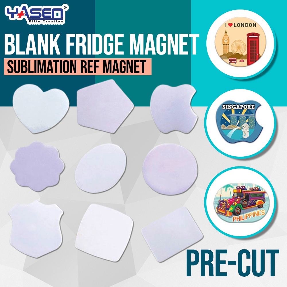 Sublimation Aluminum Ref Blank Fridge PreCut Shopee Philippines