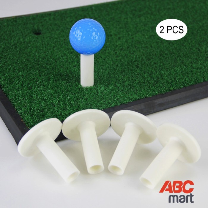 Code3s0x Latest Golf Tee Rubber Mat Driving Range WHITE Rubber