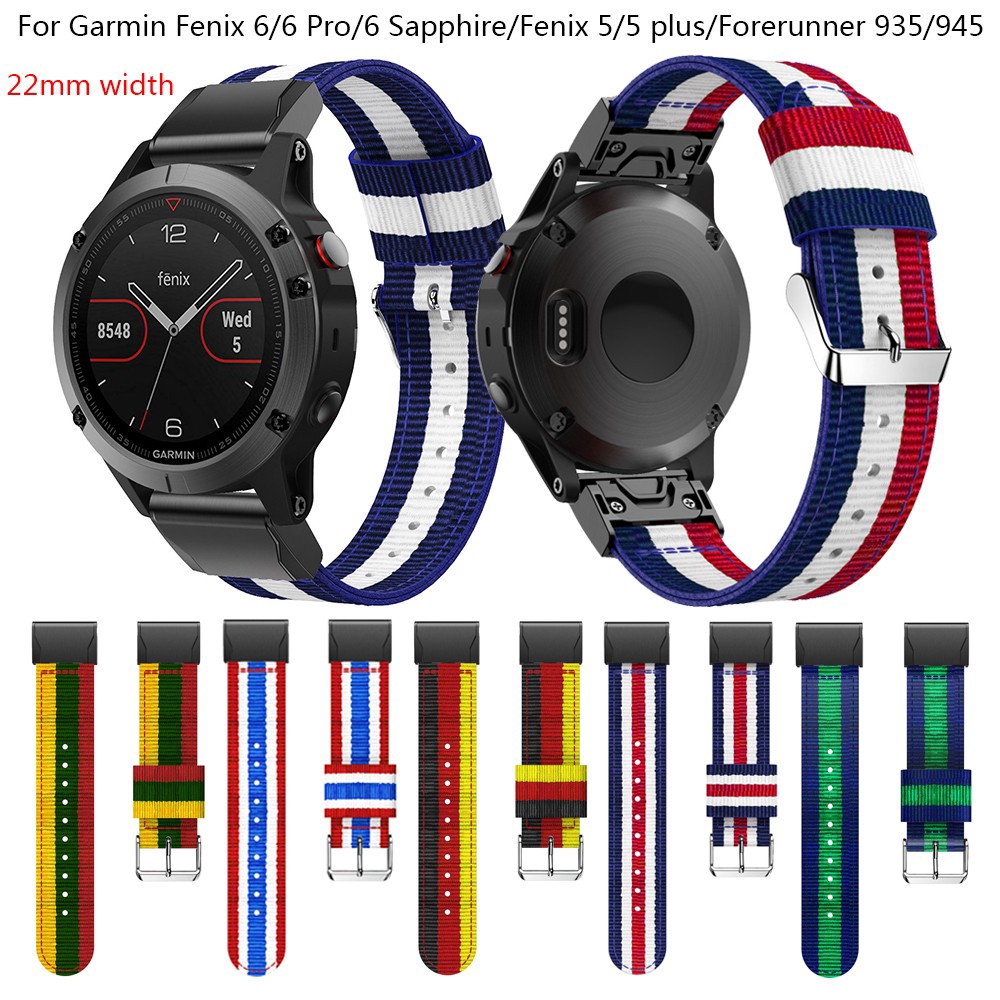 22mm Watch Band for Garmin Fenix 5/5 Plus/Fenix 6/6 Pro/6 Sapphire