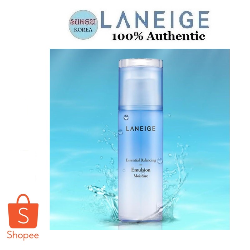 LANEIGE Essential Balancing Emulsion Moisture 25ml x 6pcs. Shopee Philippines