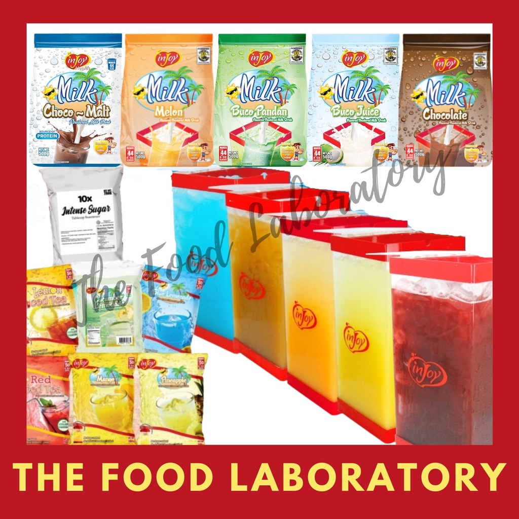 INJOY PALAMIG FLAVORED POWDERED MILK DRINK JUICE Cucumber Blue Lemonade