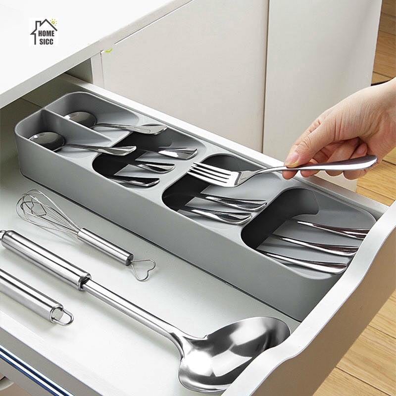 Spoon and Fork Organizer Kitchen drawers 【PKP】 Shopee Philippines