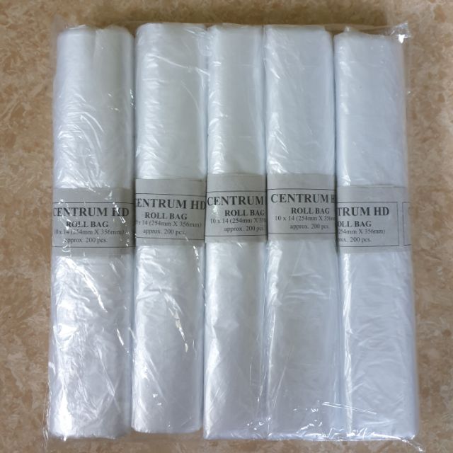 1,000 PCS 10x14 HD ROLL BAG (PLASTIC LABO) Shopee Philippines