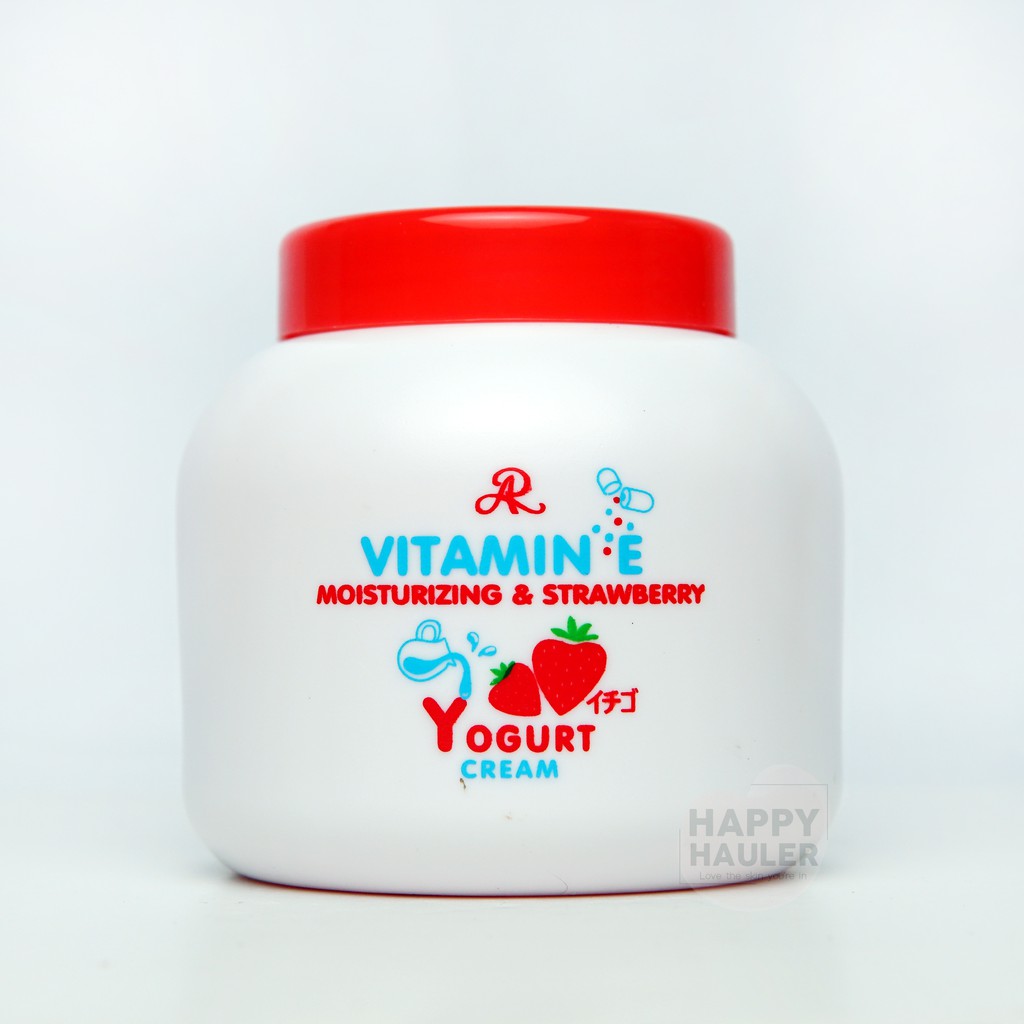 Authentic AR Vitamin E Moisturizing & Strawberry Yogurt Cream 200grams
