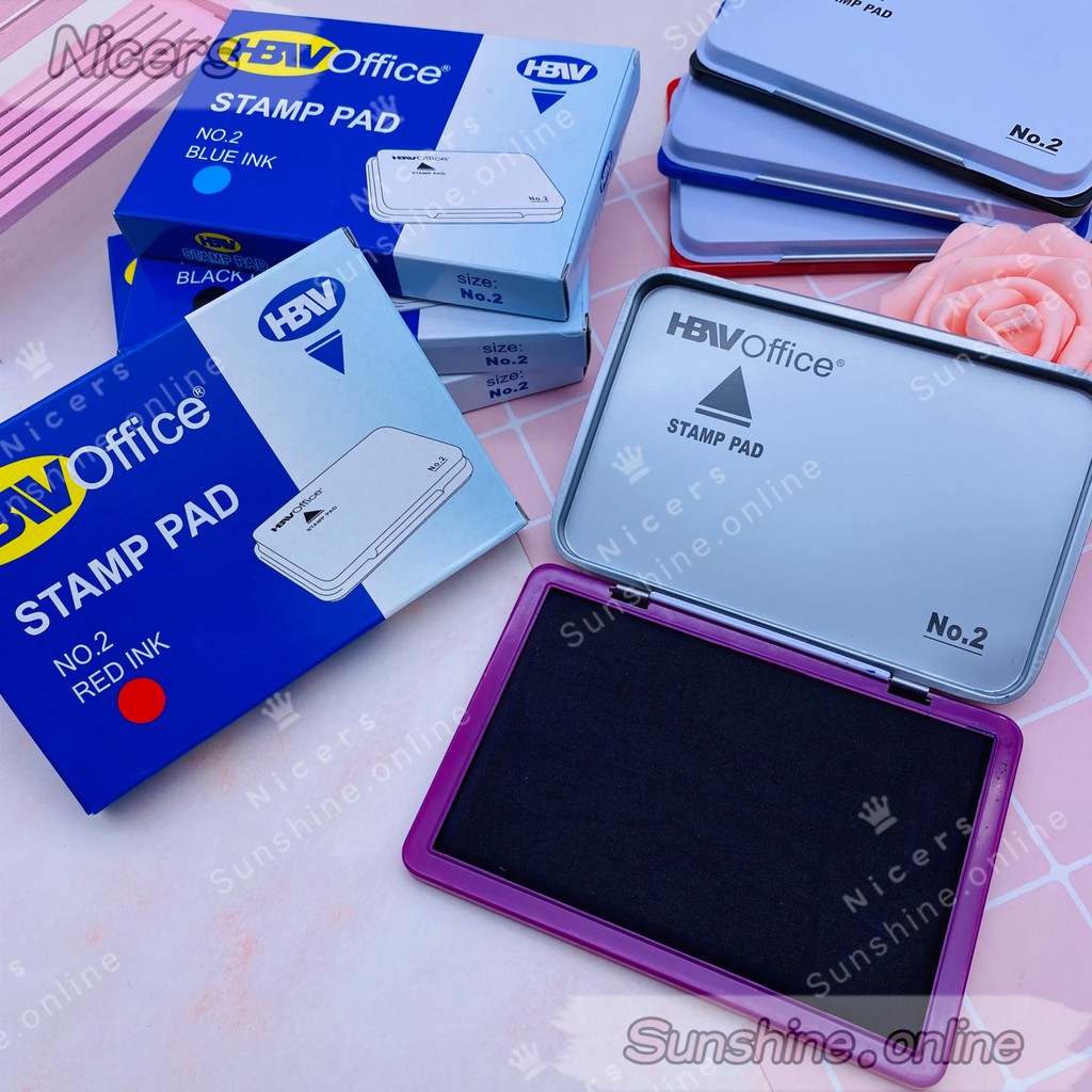 HBW OFFICE Stamp Pad NO.2 MEDIUM SIZE Shopee Philippines