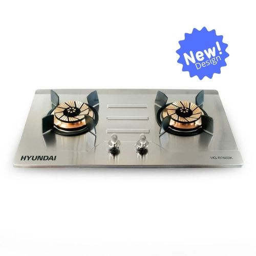 Hyundai Gas Stove Stainless Built in HGR7603K NEW DESIGN!! Shopee