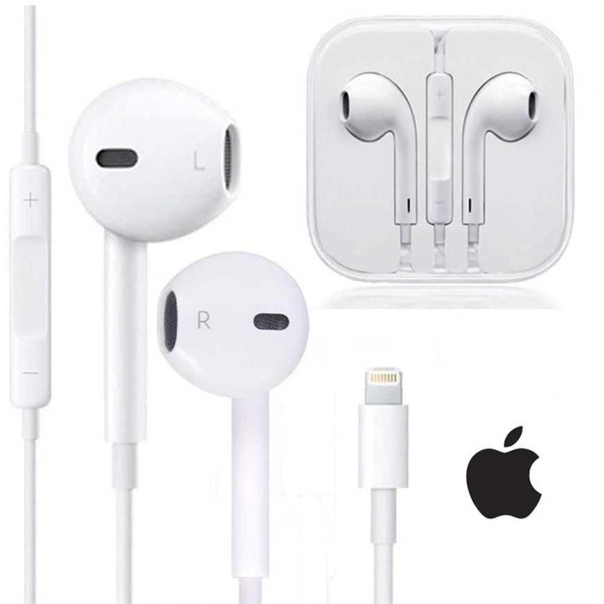Original Lightning Wired Bluetooth Earphones for IOS 7 8
