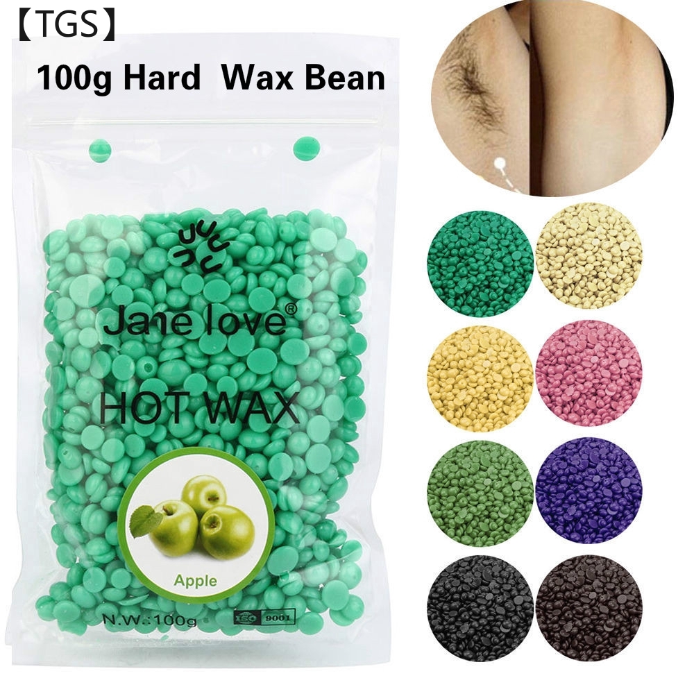 【TGS】100g Hard Wax Bean Brazilian Granules Film Wax Bead Hair Removal