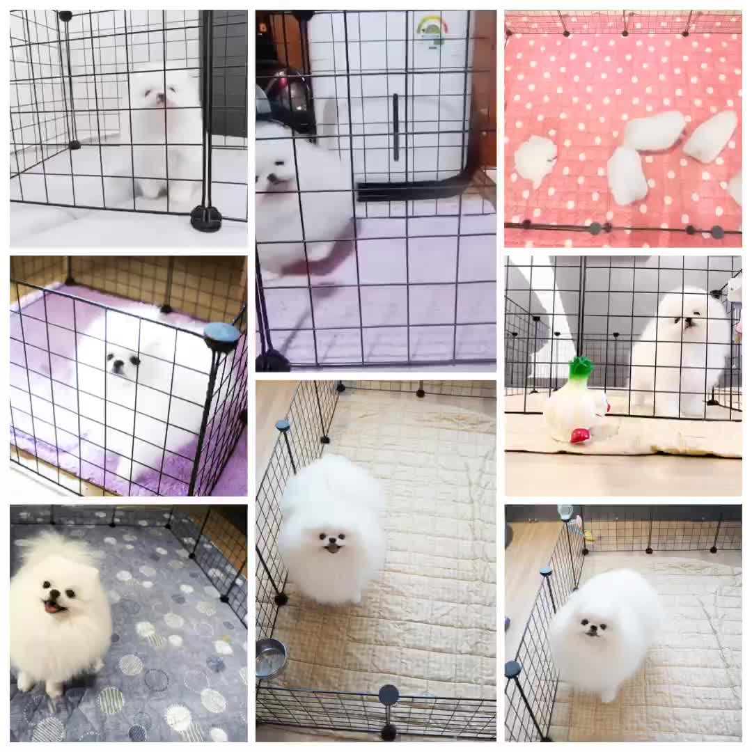 WUV♡ Original DIY Wire Grid Pet's Playpen 30x30cm Pet Cage For Dogs