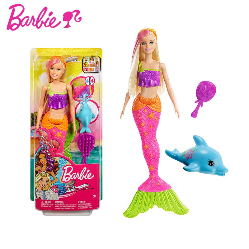 Barbie Water Color Changing Mermaid Girl Play House Princess Shopee