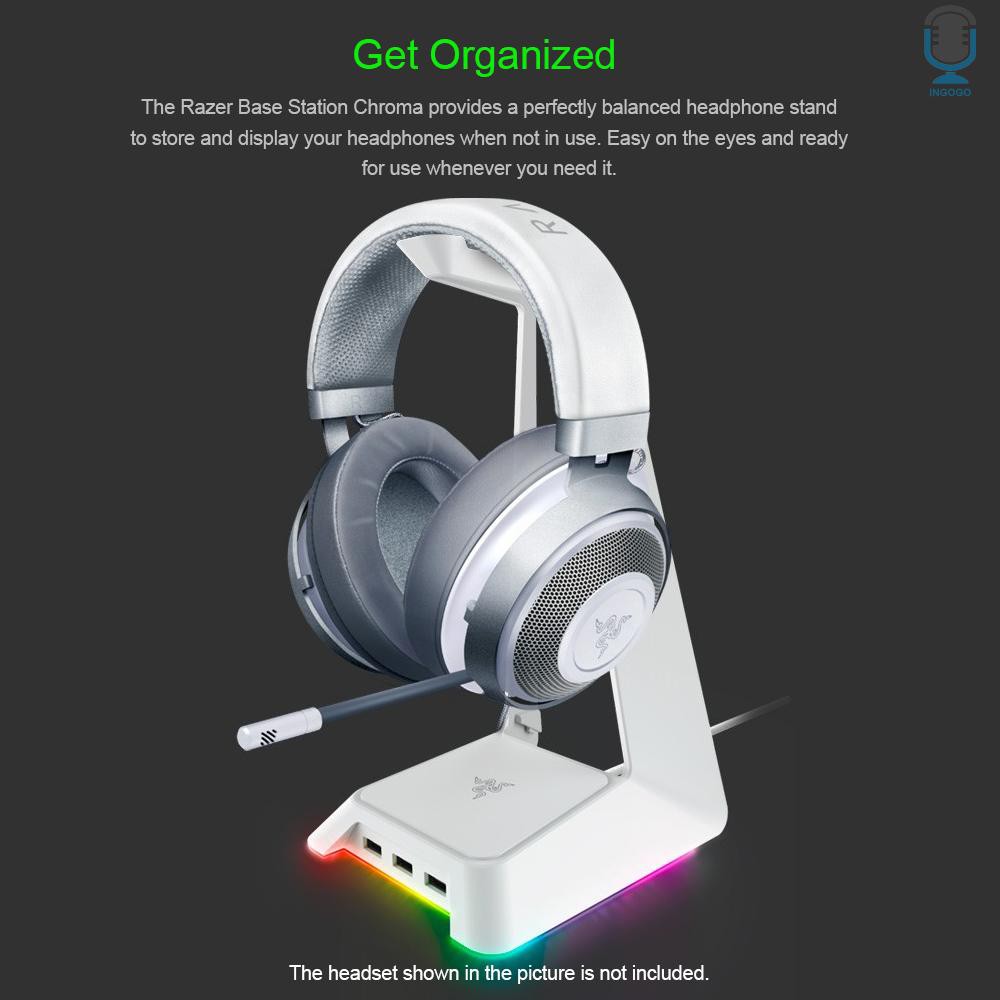 Razer Base Station Chroma Enabled Headset Stand Headphone