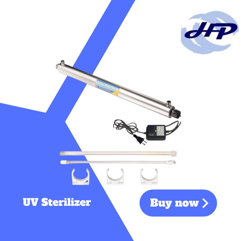 UV System Stainless UV Disinfection Water Sterilizer 6GPM Shopee