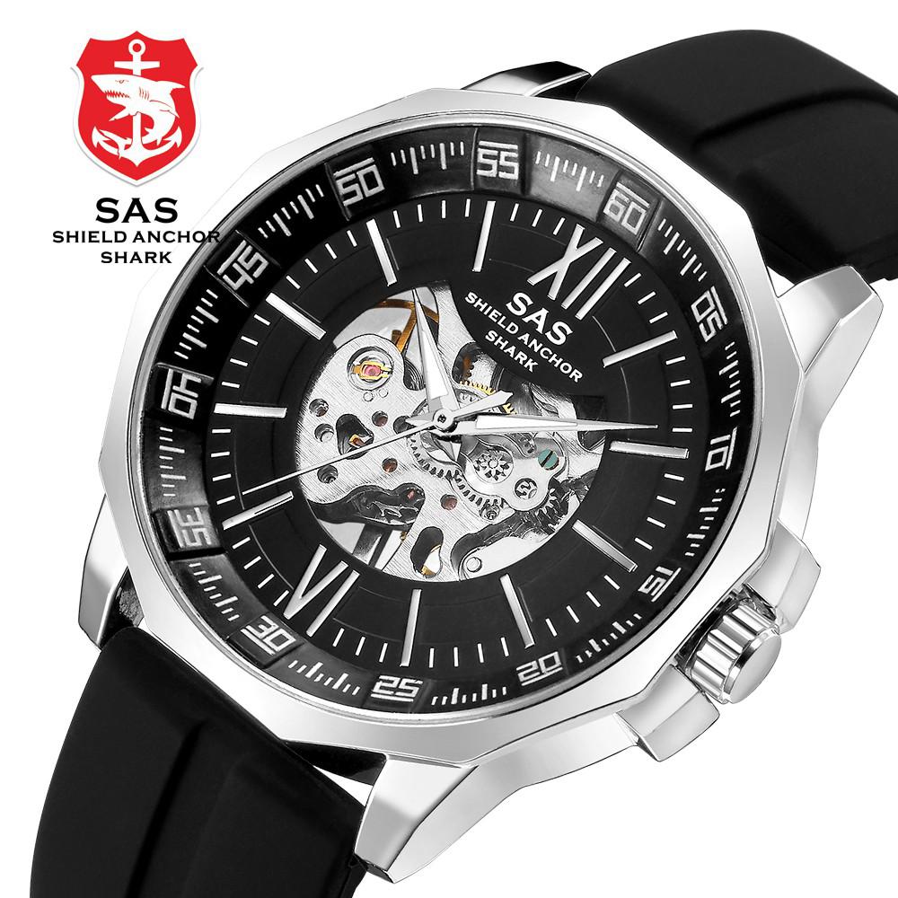 SAS New Original Watch Men Skeleton Mechanical Watches Shopee Philippines