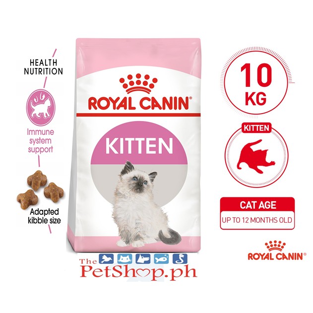 Royal Canin Kitten 36 Second Age 10kg Dry Cat Food Shopee Philippines