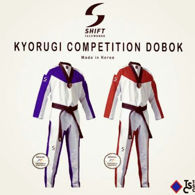SHIFT TAEKWONDO UNIFORM KYORUGI UNIFORM UNIFORM