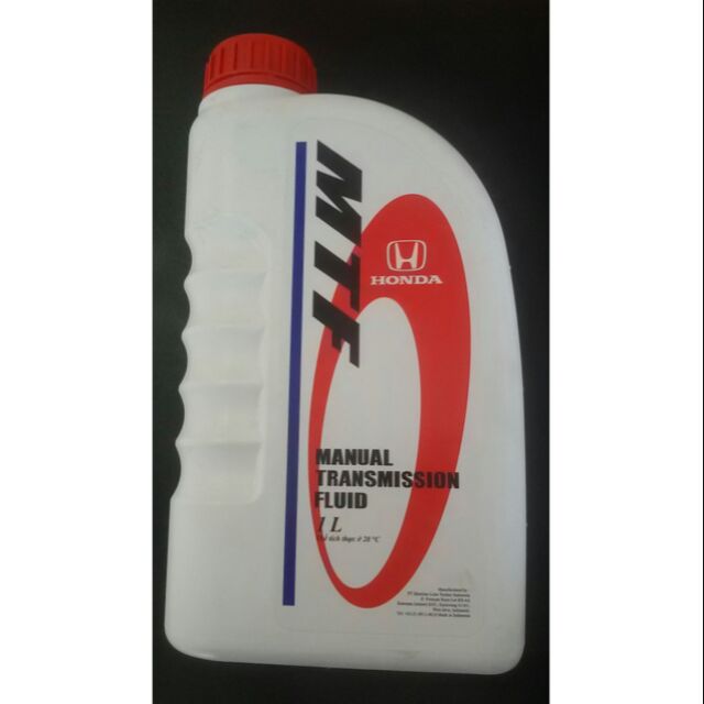 GENUINE Honda Manual Transmission Fluid MTF 1L Shopee Philippines