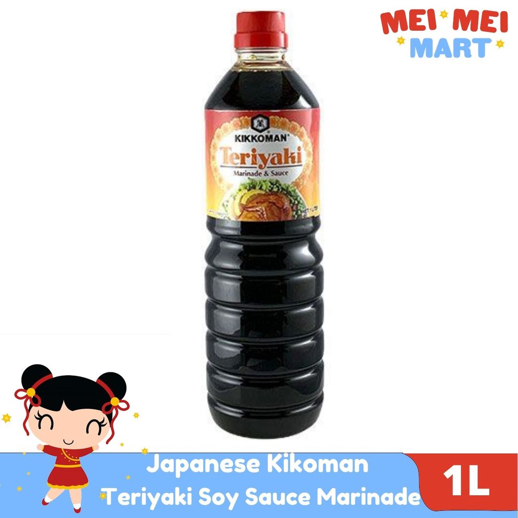 Japanese Kikkoman Teriyaki Soy Sauce Marinade 1L Kikoman Shopee